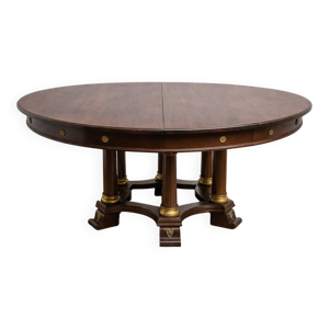 Grande table ronde à - empire