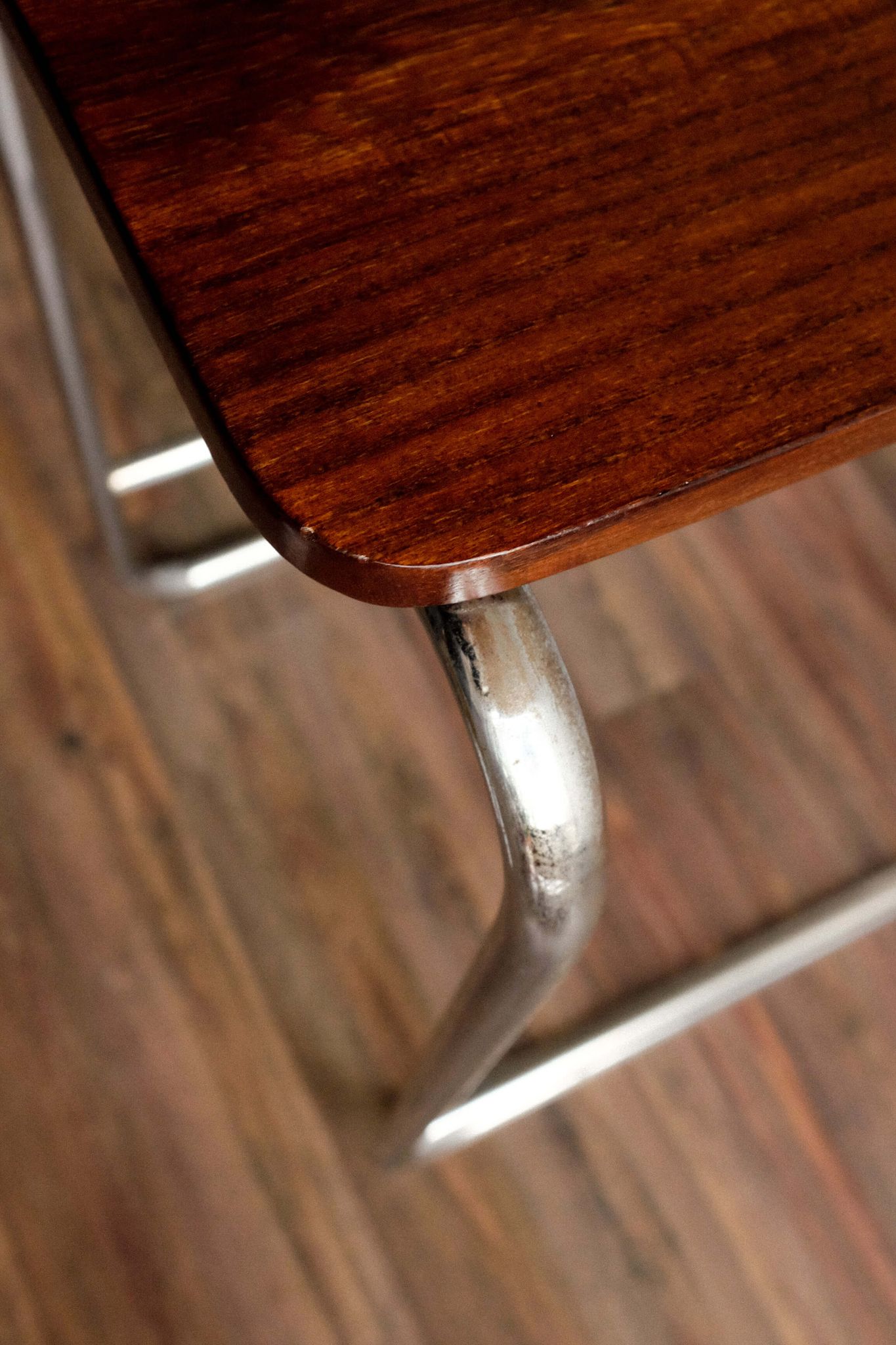 Bauhaus Style Side Table made by Kovona Czechoslovakia,