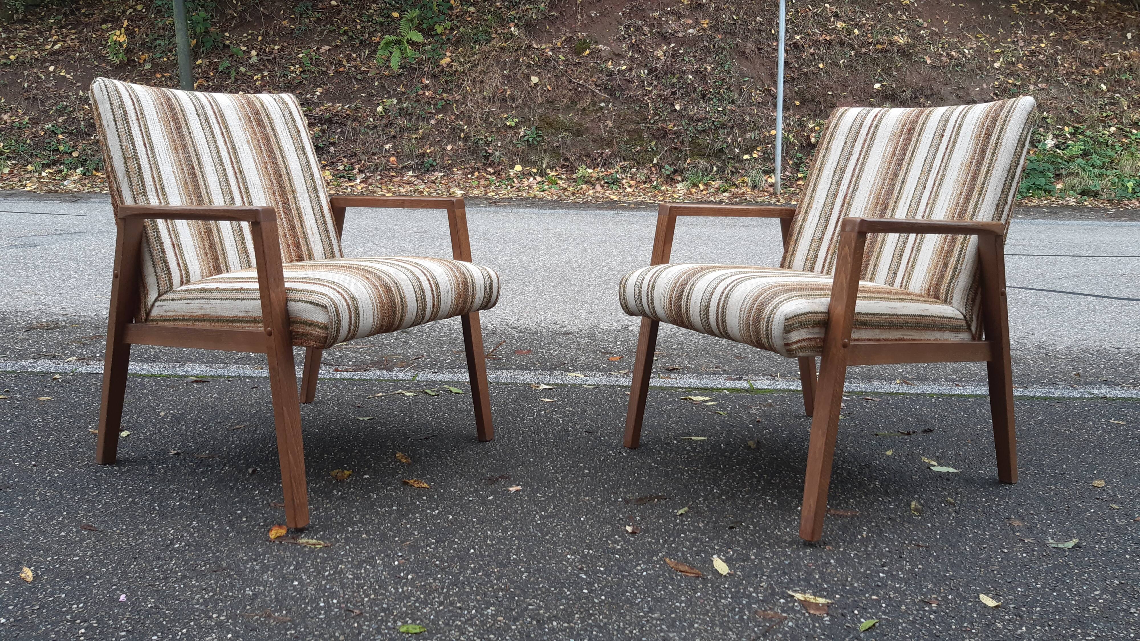 Pair of vintage armchairs