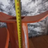 Trio of terracotta vases, unique pieces