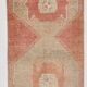 3x12 Vintage Oushak Runner Rug, Antique Rug, Hallway Runner Rug, 82x365Cm