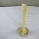Twisted yellow art glass soliflores