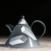 Rörstrand 'Atlantis' teapot by Rolf Sinnemark – Memphis style, 1984