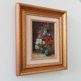 Small format oil painting still life