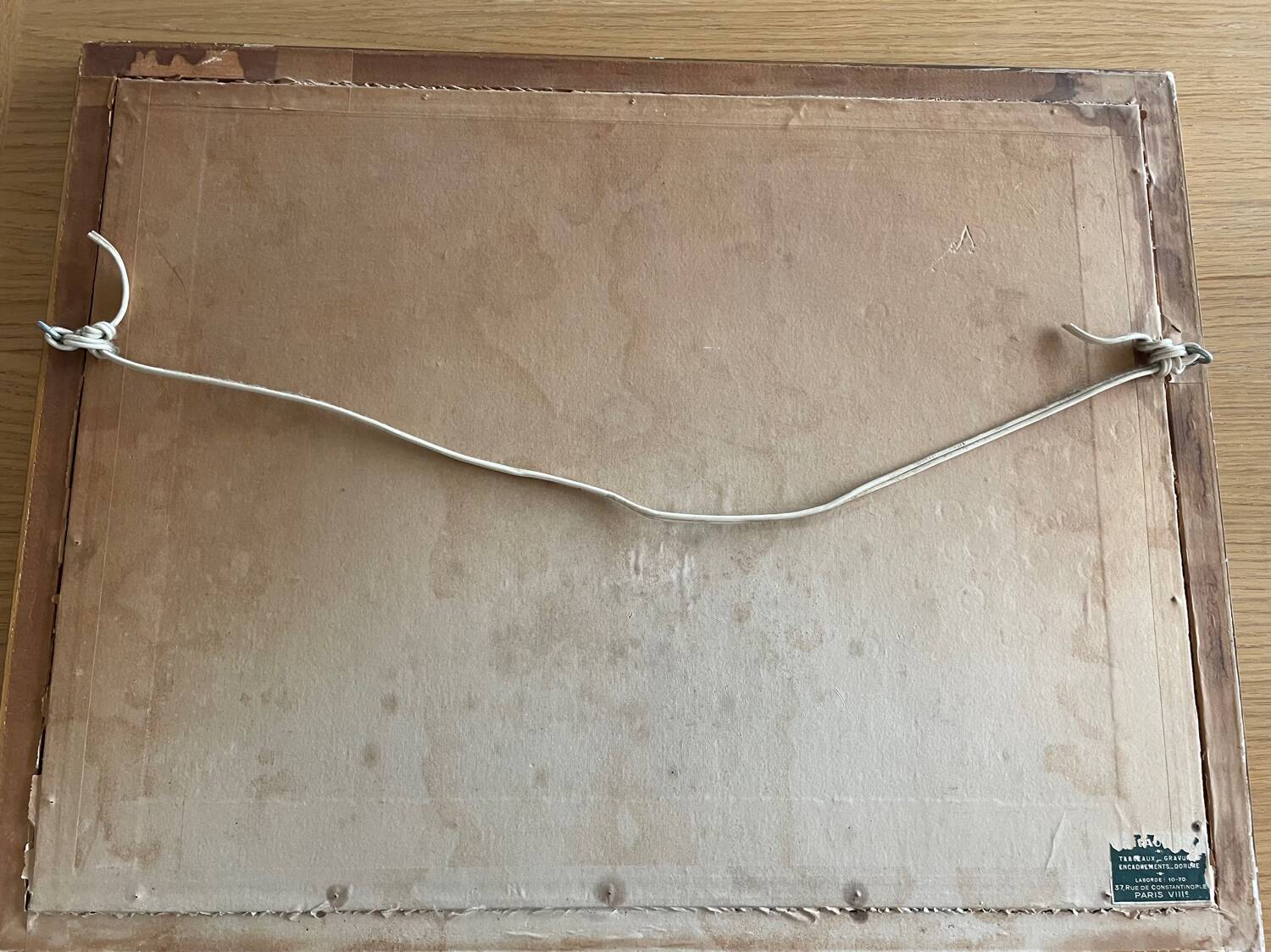 Antique engraving of the Tuileries Palace