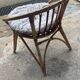 Vintage rattan armchair