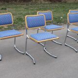 Set of Five Chairs, Italy, 1970s