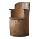 Wabi Sabi chair in solid birch, by a Swedish cabinetmaker, Modern, 1950s.