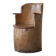 Wabi Sabi chair in solid birch, by a Swedish cabinetmaker, Modern, 1950s.