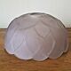 french vintage artichoke style glass replacement shade with scalloped edge