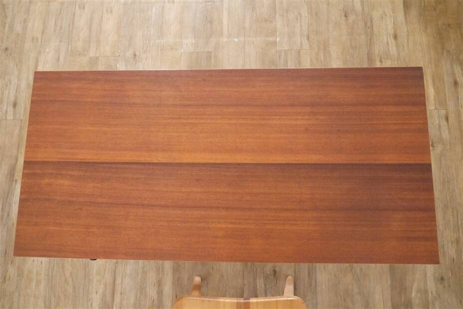 Bureau vintage scandinave en bois 1960