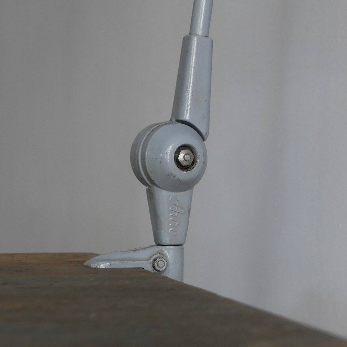 Aure table lamp industrielle de Stilnovo, Italie, 1962