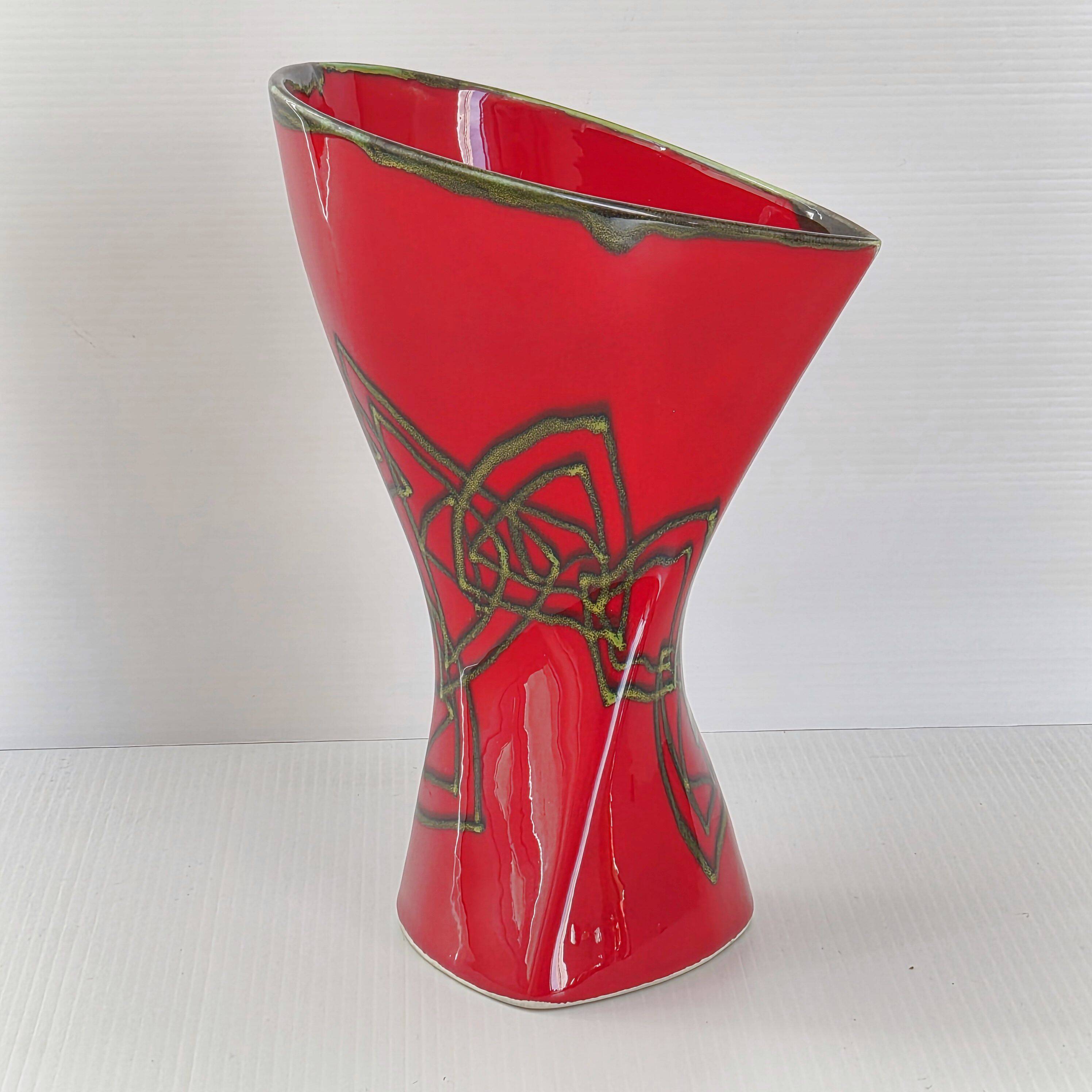 Vintage 1950 vase by François Ré Vallauris