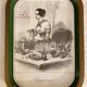 Patisfrance advertising tray, "confectioner", 1970s