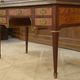 Louis XVI style cylinder desk in marquetry from the Napoleonic III period.