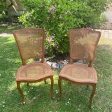 Chaise en cannage