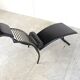 Chaise longue vintage à la manière de René Herbst, 1990