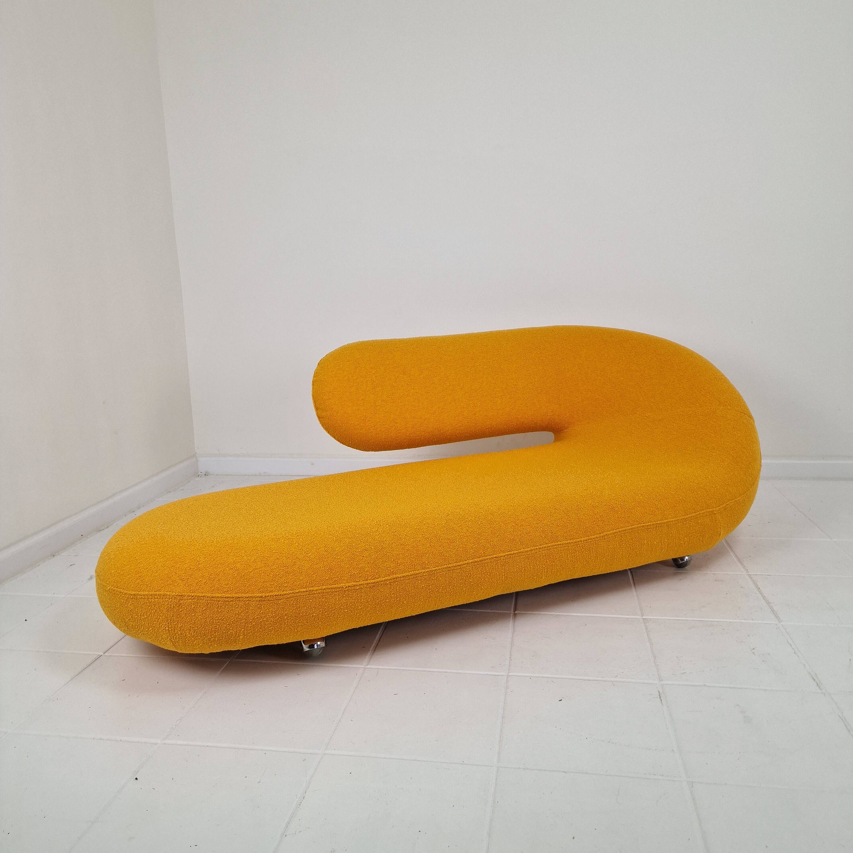Iconic Cleopatra Chaise Longue by Geoffrey Harcourt for Artifort, 1970s