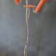 Floor lamp Vintage double adjustable spots Orange