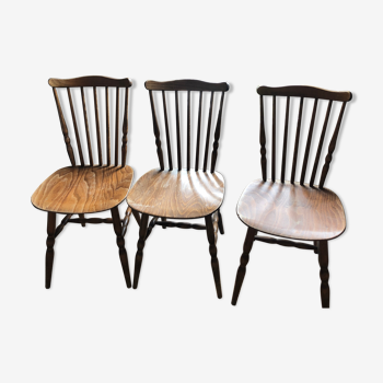 Baumann vintage 3 chairs