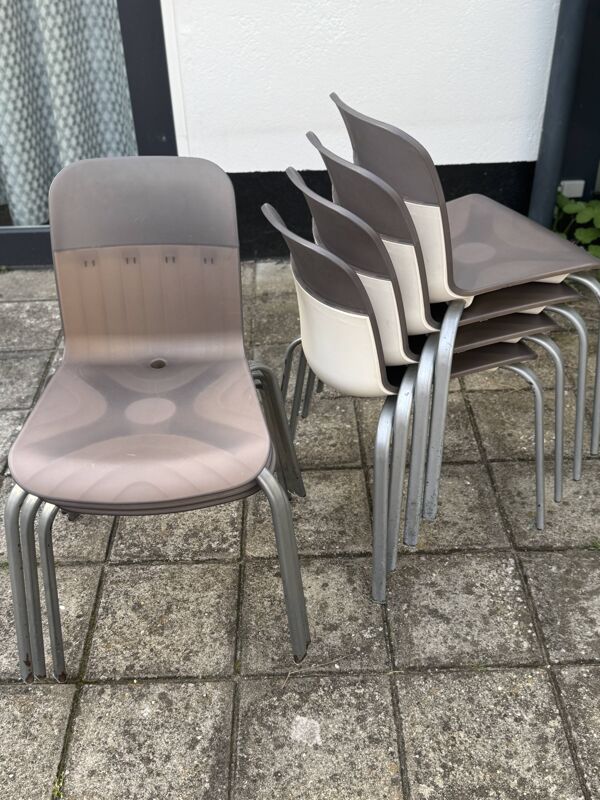 Lot de 7 chaises Ikea PS par Ehlen Johannson