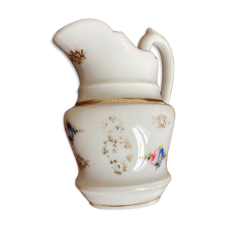 Antique milk jug, porcelain of Paris XIXth