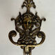 Antique hook in gilded bronze
