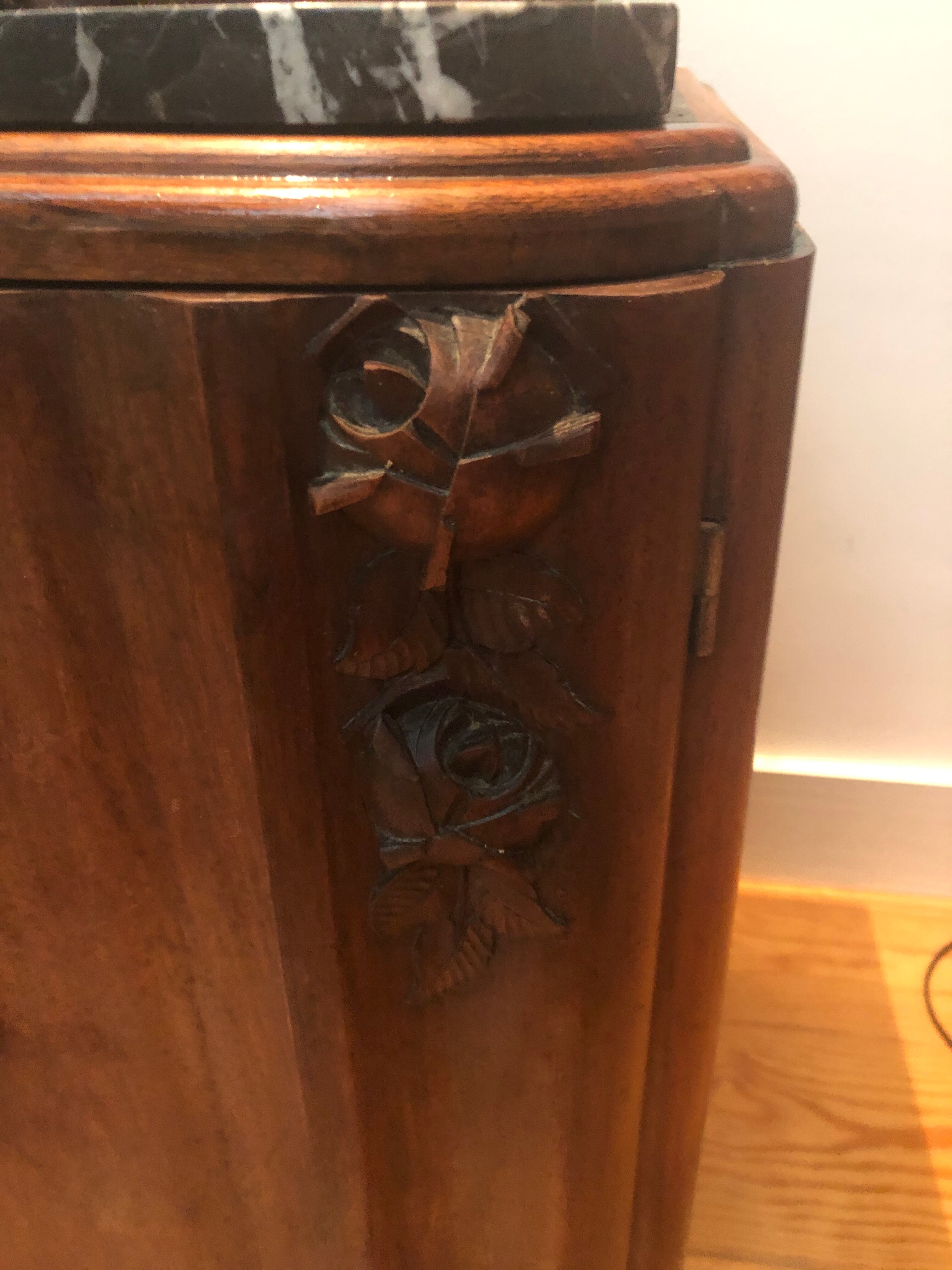 Art Deco bedside table