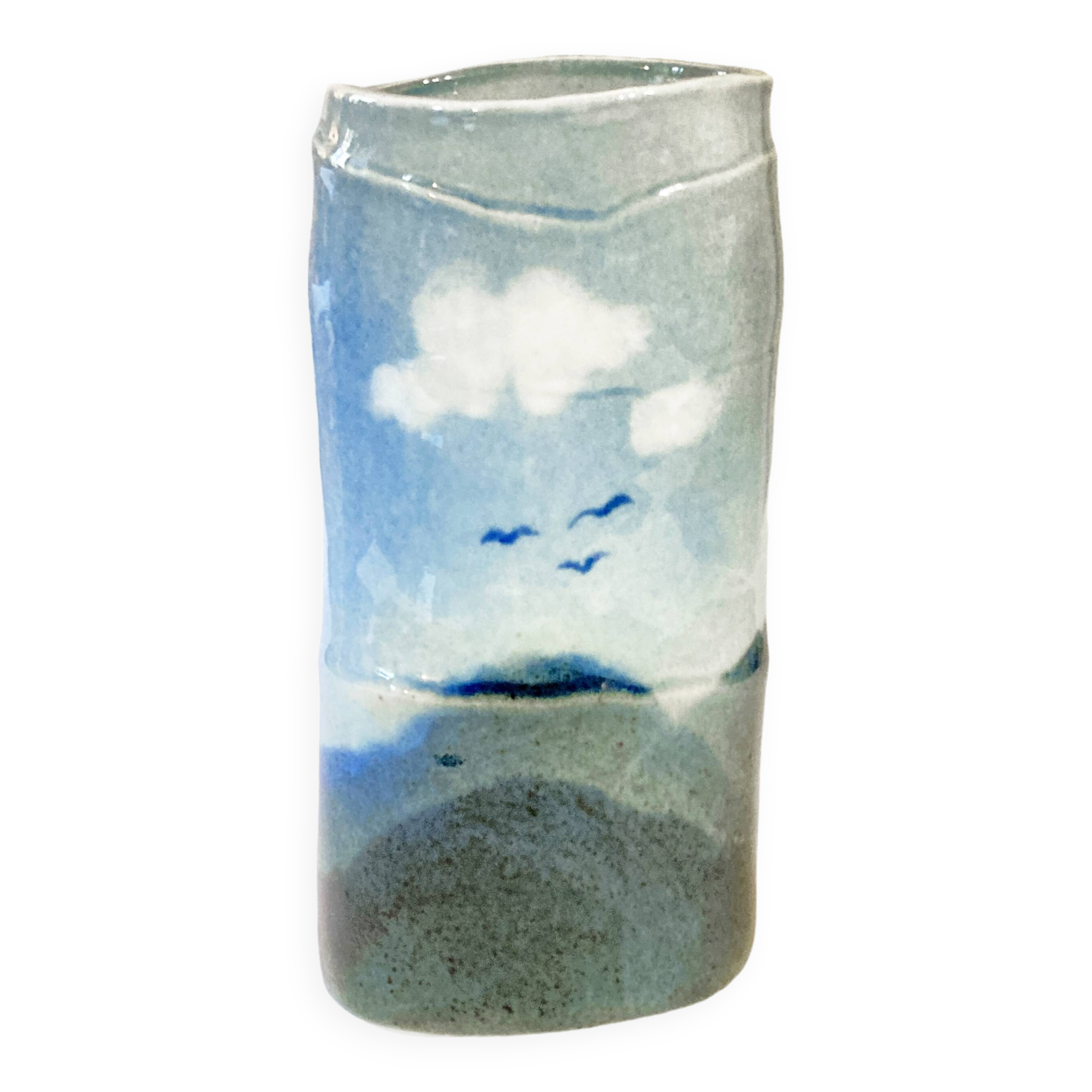 Virebent ceramic vase, design by Claire Debril