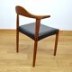 4 chaises danoises en teck par Jacob Hermann pour Randers Mobelfabrik