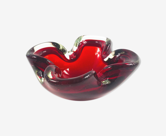 Cendrier Sommerso Murano, années 1960
