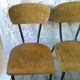 Pair of chairs 60s Ecolauto