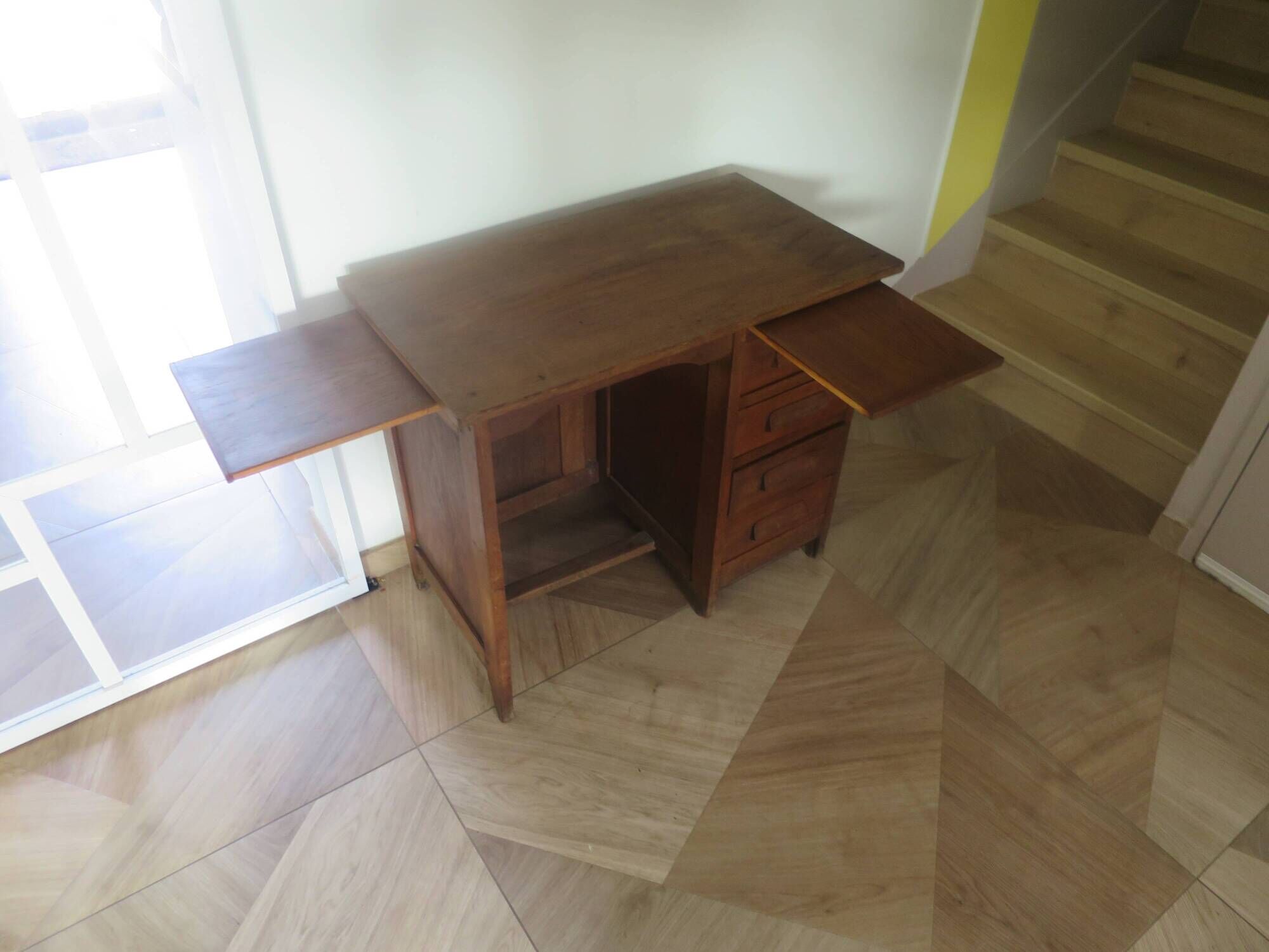 Vintage-Modern-Scandinavian Desk - 1950s - 4 drawers - Children's range