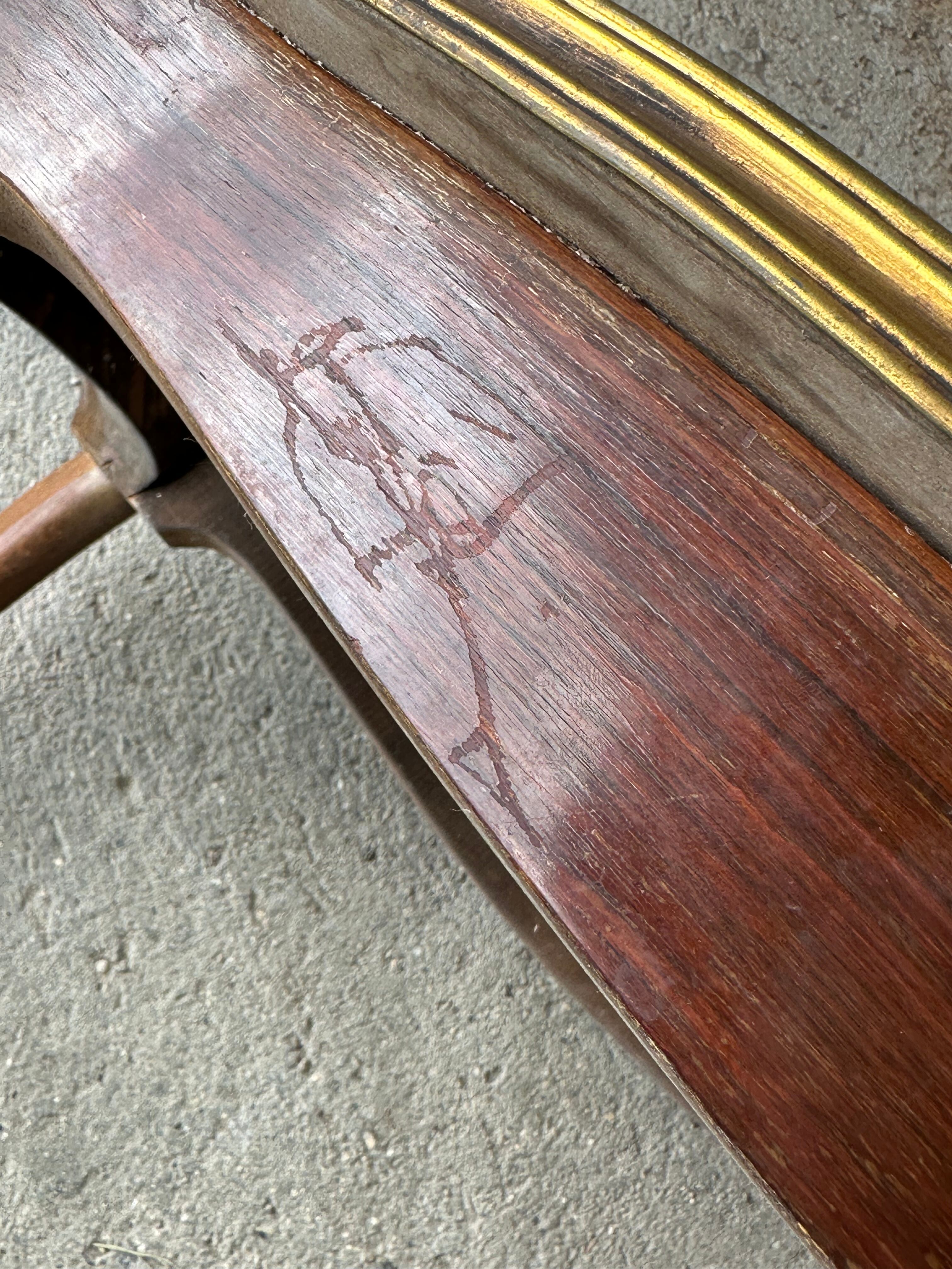 Louis XVI style hot water bottle coffee table