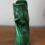 Zoomorphic pitcher in ceramic fish