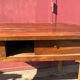 Table de ferme tiroir coulissant