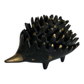 Vintage 1950 hedgehog ashtrays by Walter Bosse for Hertha Baller