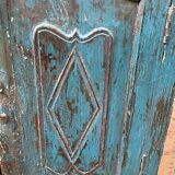 Rajasthani wardrobe in Burmese teak with original patina.