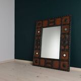 Vintage wall mirror by Palladio, Italy, 1960s
