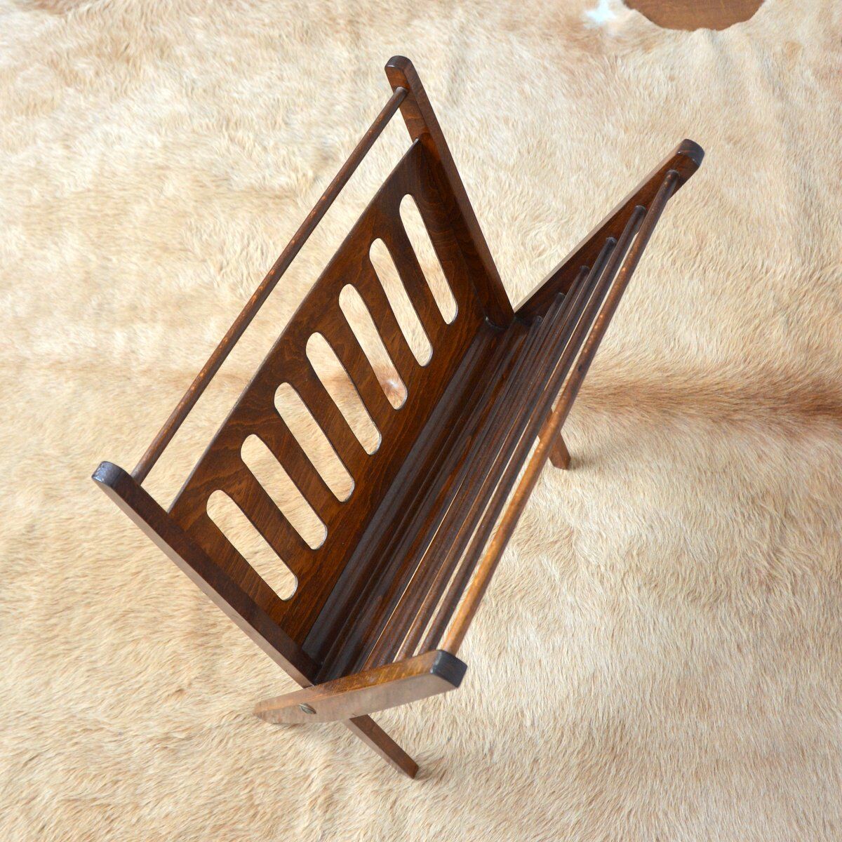 Porte revues pliant scandinave de Cees Braakman pour Pastoe 1960