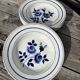 Set of 6 Moulins des Loups plates