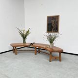 Coffee table console bench solid elm chapo XXL 3m