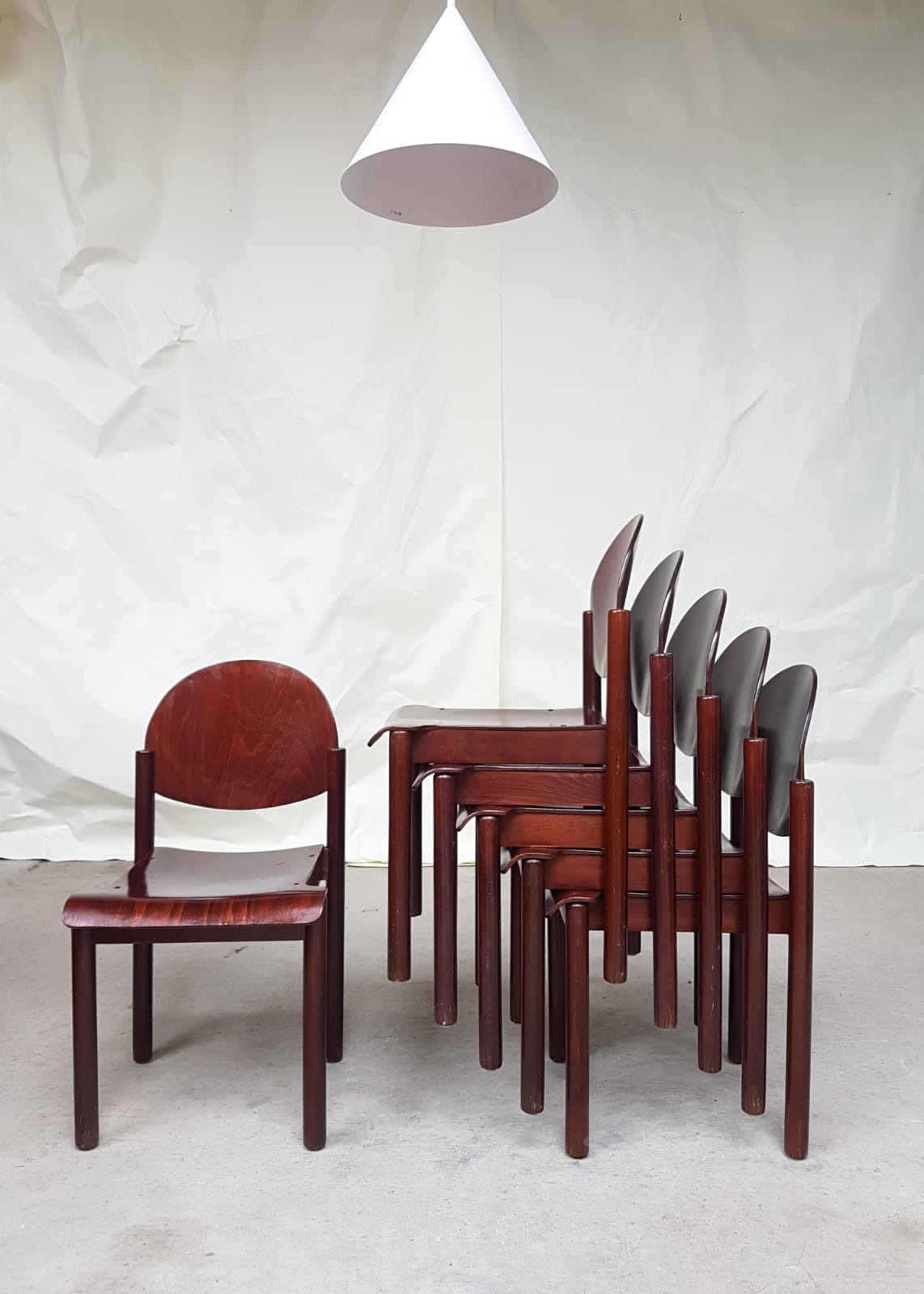 Set of 6 Baumann chairs