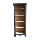 Wooden and black library