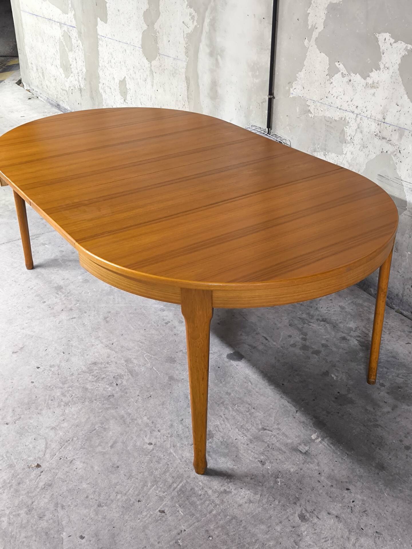 Vintage teak Scandinavian table from the 1960s.