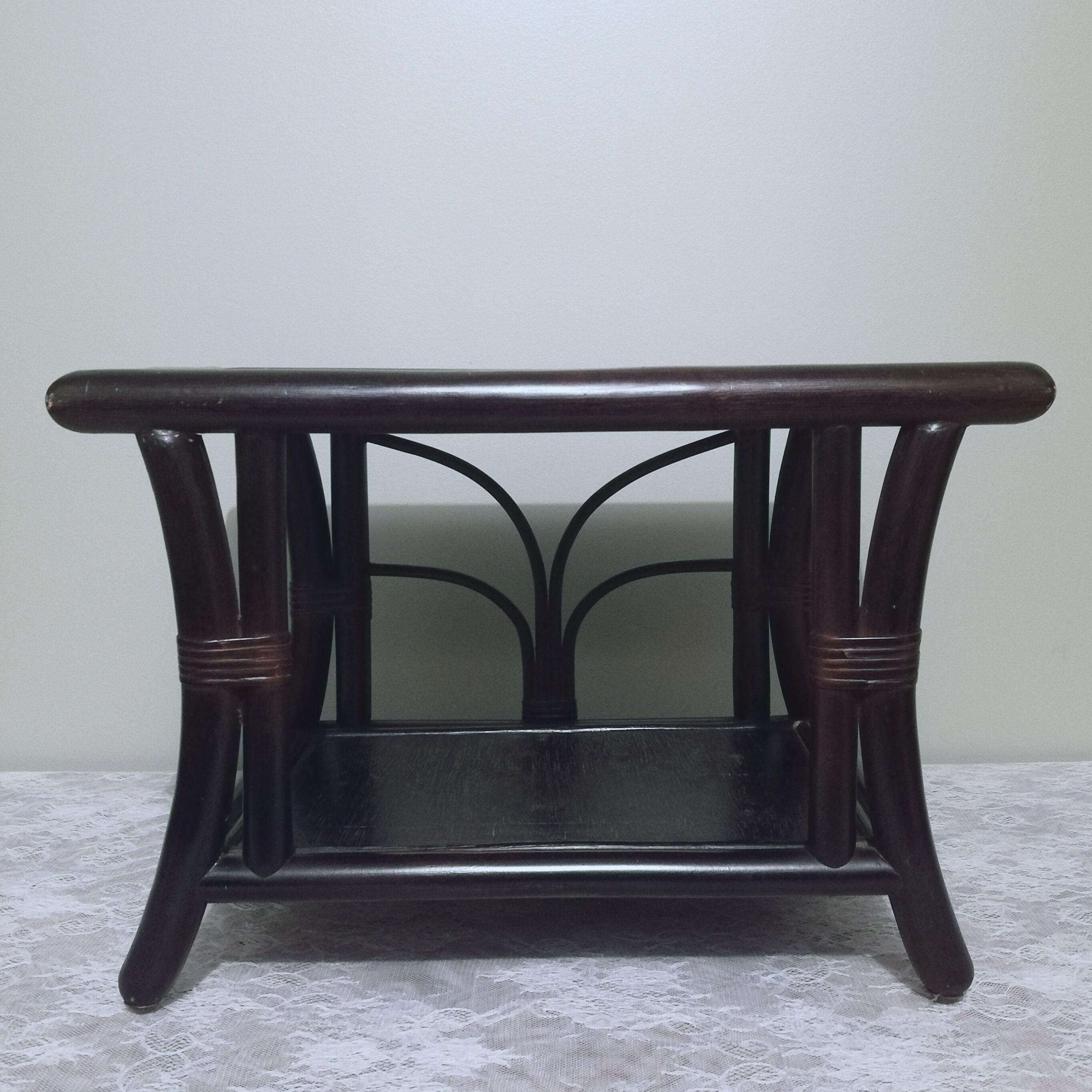 Coffee table in bamboo