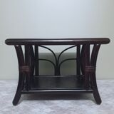 Coffee table in bamboo