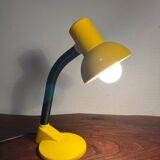 Yellow 80s table lamp