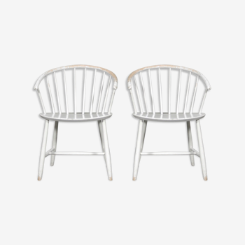 Deux chaises danoises de porte-parole