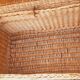 Rattan storage trunk late nineteenth century